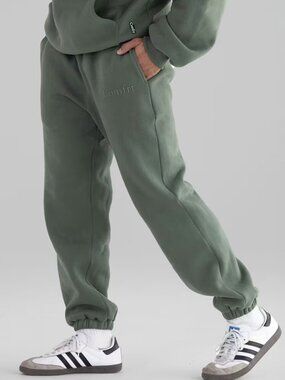 Comfrt Minimalist Sweatpants — Forest Green / Medium